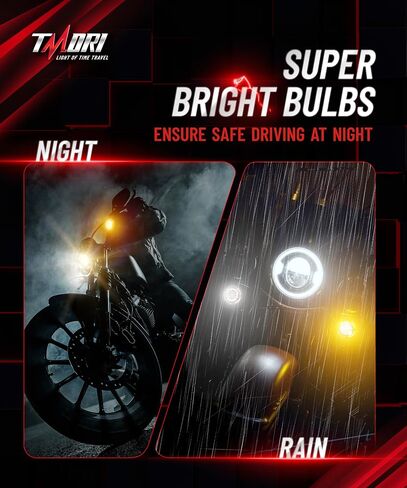 مجموعة مصابيح إشارات الانعطاف LED 2 بوصة 1157 (8 في 1) للدراجات النارية Harley، رقائق EMC 2835 1157 مصابيح أمامية وخلفية وامضة على شكل رصاصة * 4 مع 4 أغطية لعدسات رصاصة الدخان in Saudi Arabia