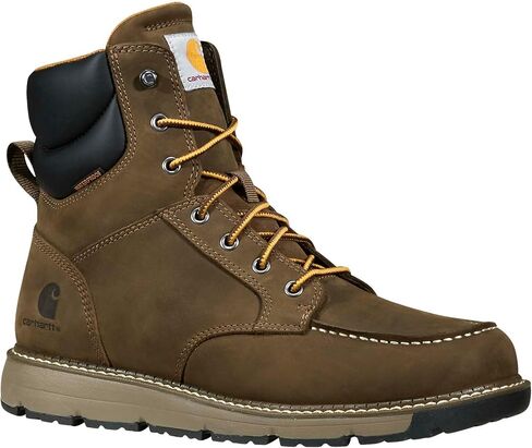 Carhartt FM6423-M11M Millbrook 6 بوصات مقاوم للماء نانو تو إسفين حذاء بني موسي 11M in Saudi Arabia