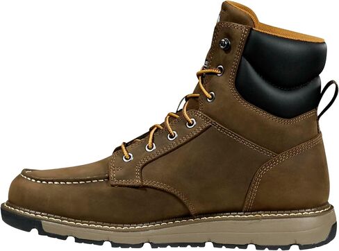 Carhartt FM6423-M11M Millbrook 6 بوصات مقاوم للماء نانو تو إسفين حذاء بني موسي 11M in Saudi Arabia