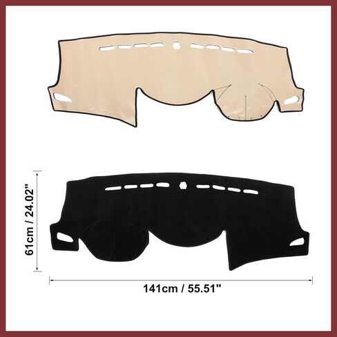 Car Dashboard Cover Nonslip Protector Sunshield Mat Carpet for Hyundai Avante Elantra 2012-2016 Replace Parts in Saudi Arabia