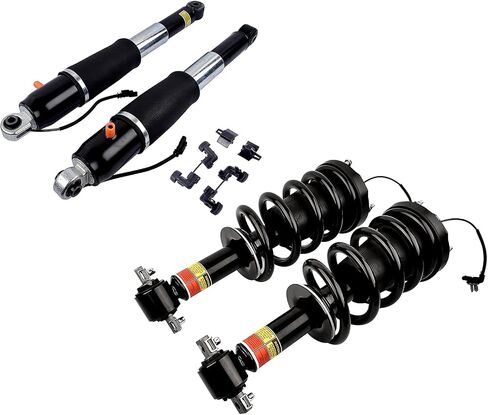 GELUOXI FRONT Strut Assy + REAR shock Absorber Kit Replacement for 2015-2020 Escalade Suburban Tahoe Yukon XL in Saudi Arabia