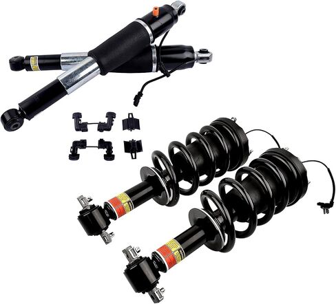 GELUOXI FRONT Strut Assy + REAR shock Absorber Kit Replacement for 2015-2020 Escalade Suburban Tahoe Yukon XL in Saudi Arabia