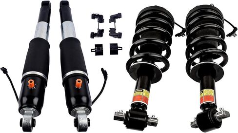 GELUOXI FRONT Strut Assy + REAR shock Absorber Kit Replacement for 2015-2020 Escalade Suburban Tahoe Yukon XL in Saudi Arabia
