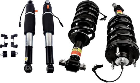 GELUOXI FRONT Strut Assy + REAR shock Absorber Kit Replacement for 2015-2020 Escalade Suburban Tahoe Yukon XL in Saudi Arabia