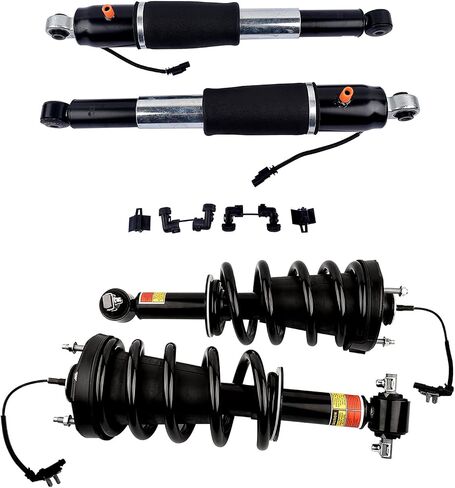 GELUOXI FRONT Strut Assy + REAR shock Absorber Kit Replacement for 2015-2020 Escalade Suburban Tahoe Yukon XL in Saudi Arabia