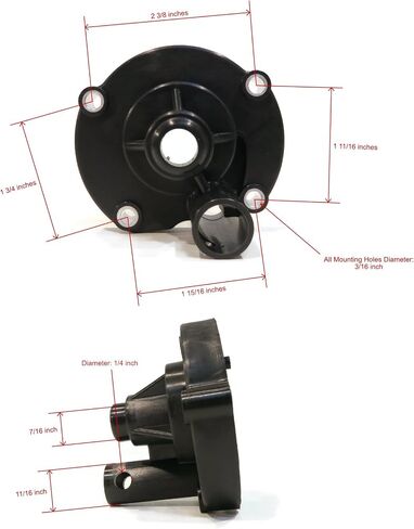 The ROP Shop Water Pump Kit for Johnson, Evinrude, OMC, BRP 0763758, 763758, 0379771, 379771 in Saudi Arabia