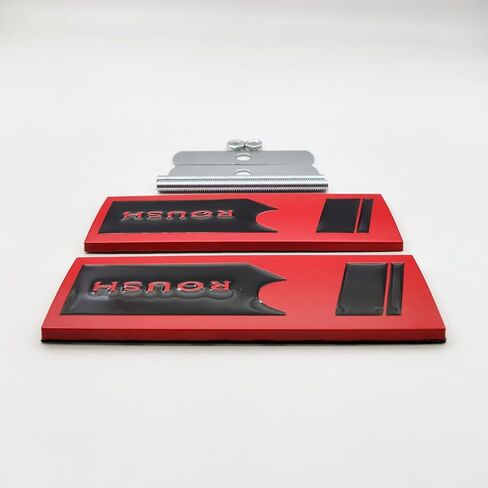 Metal Car Front Grille Emblem + 3D Trunk Lid Badge Racing Sport Sticker Turbo Decal Replacement (Gray) in Saudi Arabia