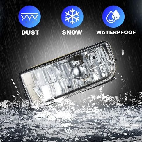 مصابيح الضباب LED لـ 1992 1993 1994 1995 1996 1997 1998 1999 BMW (M3 E36) 318i 318is 318ti 320i 323i 323is 325i 325is 328i 328is 3 سلسلة التصميم الأصلي، زوج واحد (LED) قسط التجميع) in Kuwait