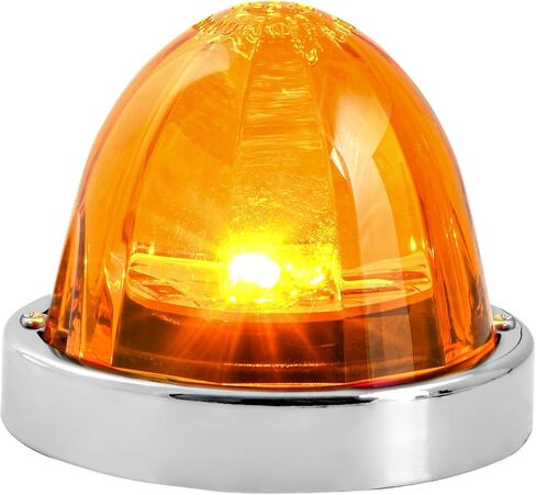 GG Grand General 81610 3.5 inches Amber/Amber Super Star 1 LED Watermelon with Stainless Steel Bezel in Saudi Arabia