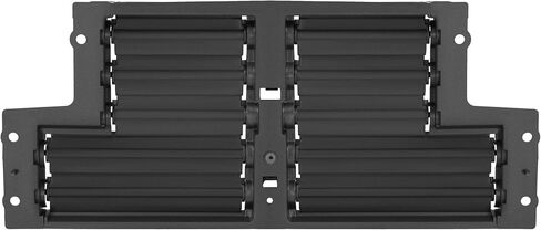 KUAFU Radiator Air Shutter Compatible with 2019-2021 Silverado 1500 GMC Sierra 1500 Extended Cab/Denali Crew Cab 2.7L and 3.0L Active Grille Shutter Plastic in Saudi Arabia