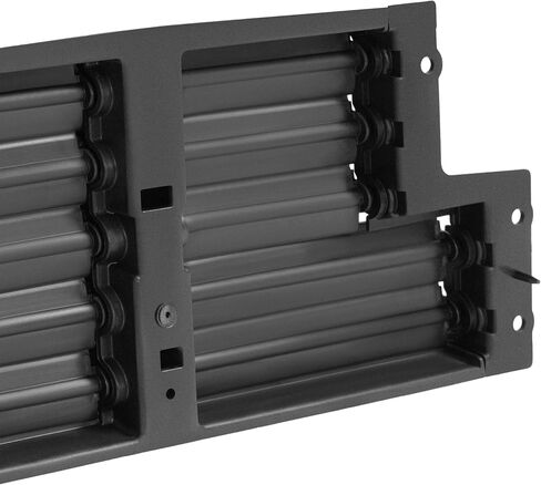 KUAFU Radiator Air Shutter Compatible with 2019-2021 Silverado 1500 GMC Sierra 1500 Extended Cab/Denali Crew Cab 2.7L and 3.0L Active Grille Shutter Plastic in Saudi Arabia
