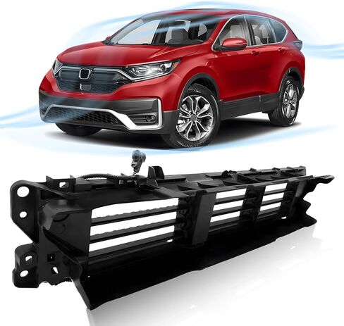 CarPartsDepot Front Lower Active Grille Shutter w/Motor Compatible With 2020-2022 Honda CR-V HO1206106 71350TLAA51 in Saudi Arabia
