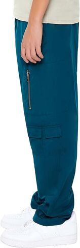 Forever 21 Men's Mid-Rise Drawstring Cargo Joggers in Saudi Arabia