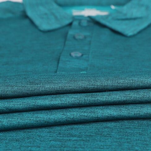 Men Short Sleeve Polo Shirts-Dry Fit Performance Golf Tennis T Shirt Moisture Wicking Shirts in Saudi Arabia