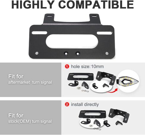 Xitomer Fender Eliminator Compatible with Ruckus NPS50 Scooter 2025-2003 NPS50 2024 2025, License Plate Bracket for Ruckus NPS50 Scooter Accessories Tail Tidy in Saudi Arabia
