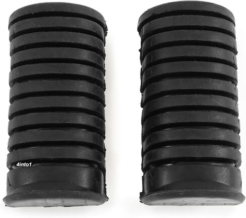 Set of 2 Rider Foot Peg Rubbers - 50661-310-000 - Fits Honda SL100 SL125 SL350 CB 175 CL175 CL350 CL450 CB500 CB550 CB750 in Saudi Arabia