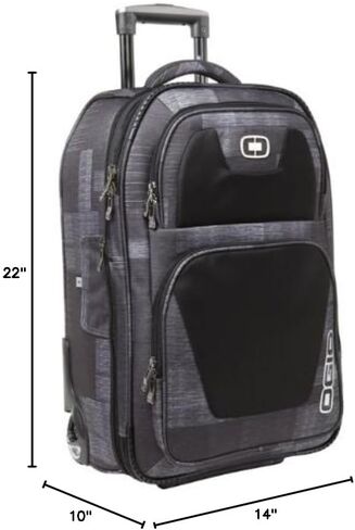 Ogio Kickstart 22" Rolling Travel Bag (Charcoal) in Saudi Arabia