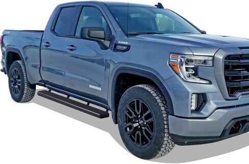 لوحات مصقولة APS متوافقة مع Chevy Silverado GMC Sierra 1500 2019-2026 Crew Cab & 2500 HD 3500 HD 2020-2026 (Silverado 1500 LTD Sierra 1500 LD 2022) 6 بوصة 304 من الفولاذ المقاوم للصدأ in Saudi Arabia