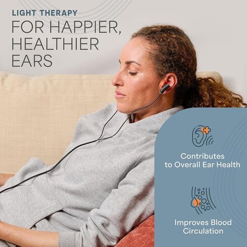 Lifepro Red Light Therapy for Nose & Ears - Rechargeable Near Infrared & Red Light Nasal Therapy for Nose - Red Light Therapy for Ears/Sinuses Pain Relief - Red Light Sinus Therapy Device in Saudi Arabia