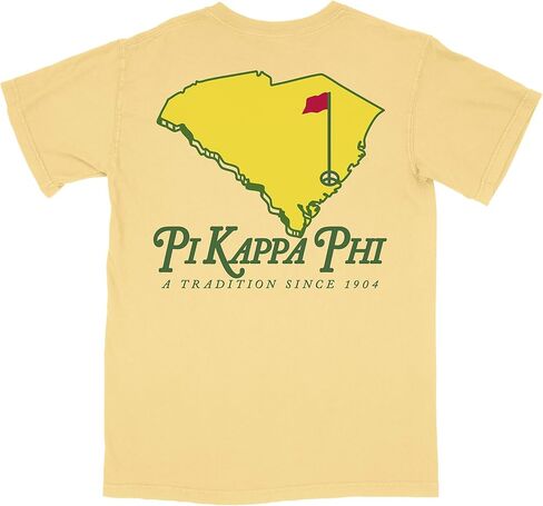 قميص Pi Kappa Phi Fraternity Golf ذو ألوان مريحة وجيب in Kuwait