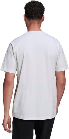 adidas Men's Juventus Short Sleeve T-Shirt, White in Saudi Arabia