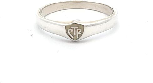 One Moment In Time J56W Sterling Silver Ring Mormon LDS CTR in Saudi Arabia