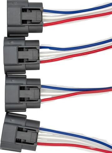 4 Pcs Ignition Coil Connector Pigtail, J48817102 / J-48817-102, Compatible with Nissan Altima, Sentra, Rogue, Maxima, Frontier, 350Z/370Z, Titan, Pathfinder, Armada, Murano, Quest, Xterra, Versa in Saudi Arabia