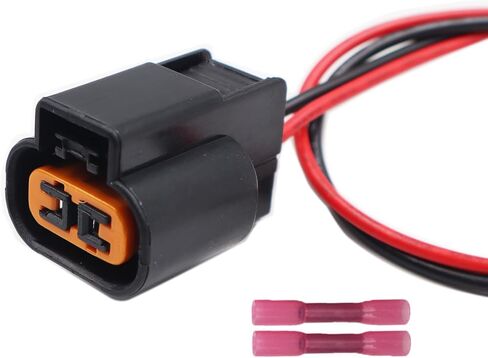 2-Pin Fog Lamp Fog Light Connector Pigtail Plug Compatible with Kia Forte 2022-2024 Harness Wiring PB625-02027 in Saudi Arabia