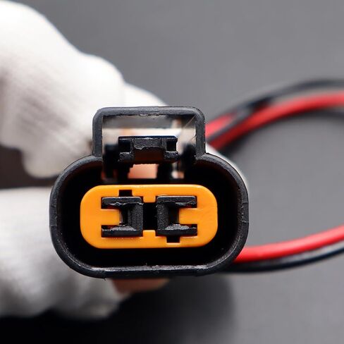 2-Pin Fog Lamp Fog Light Connector Pigtail Plug Compatible with Kia Forte 2022-2024 Harness Wiring PB625-02027 in Saudi Arabia