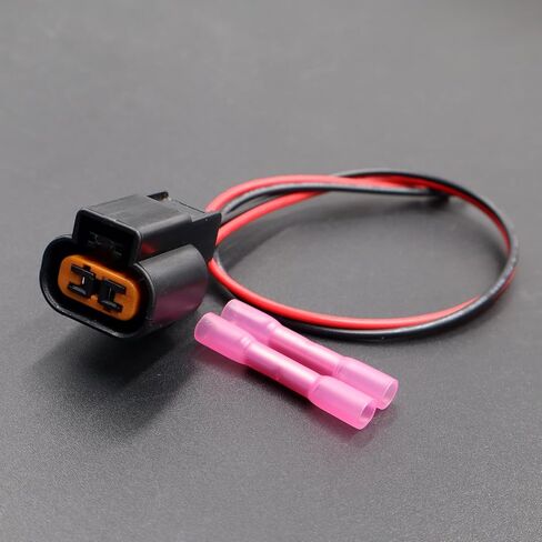 2-Pin Fog Lamp Fog Light Connector Pigtail Plug Compatible with Kia Forte 2022-2024 Harness Wiring PB625-02027 in Saudi Arabia