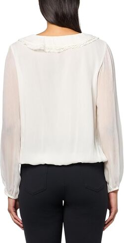 Lucky Brand womens Long Sleeve Ruffle Wrap in Saudi Arabia
