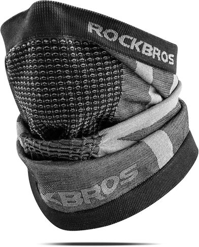 قناع الرقبة للرجال من ROCKBROS، قناع نصف وجه للنساء بتصميم فتحة هواء مسامية للصيد على الجليد in Saudi Arabia