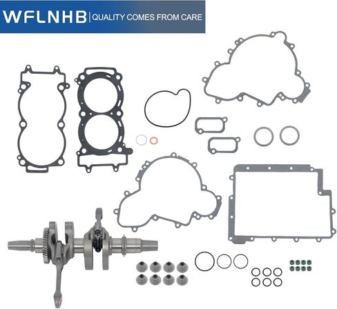 WFLNHB Crankshaft Gaskets Seals Bottom End Kit Replacement for Polaris RZR RZR 4 ACE 900 2016 in Saudi Arabia