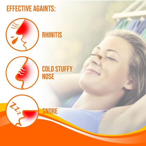 Anti-Snoring Nasal Strip - Pack of 75 Small Size Snoring Solution for Women & Men - Reduce Nose Snoring, Supports Congestion Relief - Flexible Skin-Safe Adhesive, Leaves No Glue - by Mobi Lock in Saudi Arabia