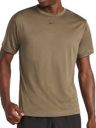 Reebok Mens Id Train Short Sleeve Tech Crewneck T-Shirt in Saudi Arabia