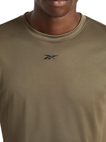 Reebok Mens Id Train Short Sleeve Tech Crewneck T-Shirt in Saudi Arabia