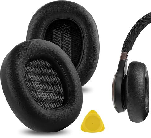 وسائد أذن بديلة من Geekria QuickFit لـ JBL Live 650 BTNC، Lifestyle E65BTNC، Duet NC، وسائد أذن لسماعات الرأس Live 660 NC، وسادات أذن لسماعات الرأس، وقطع إصلاح غطاء أكواب الأذن (رمادي) in Saudi Arabia
