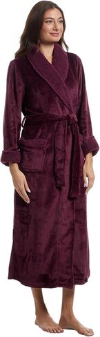 Natori womens Plush Sherpa Robe Length: 52" in Saudi Arabia