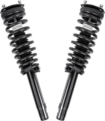 Detroit Axle - 8pc Struts Shocks Kit for 10-12 Ford Fusion 10-11 Mercury Milan 2.5L, 2 Front Struts with Coil Spring 2 Rear Shock Absorbers 4 Front Rear Sway Bar Links Replacement Strut Assembly in Saudi Arabia