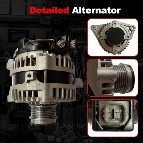 TOPAZ 11516N Alternator Compatible with 2010 2011 Toyota Camry L4 2.5L Replace 1042102650 270600V060 104210-2650 11516 12V 100A in Saudi Arabia