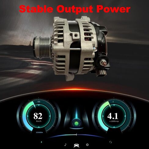 TOPAZ 11516N Alternator Compatible with 2010 2011 Toyota Camry L4 2.5L Replace 1042102650 270600V060 104210-2650 11516 12V 100A in Saudi Arabia