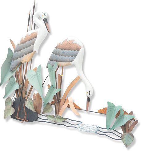 Heron Pair Wall Sculpture in Saudi Arabia