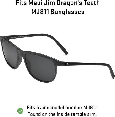Revant Replacement Lenses for Maui Jim Dragon's Teeth MJ811 in Saudi Arabia