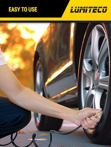 2-Pack Heavy Duty Air Chuck Set,Screw On Tire Inflator Nozzle & Closed Ball Tire Chuck with 1/4" NPT Standard Quick Plug, Tire Air Chuck w/Presta Valve & Air Pump Ball Needle Set in Kuwait