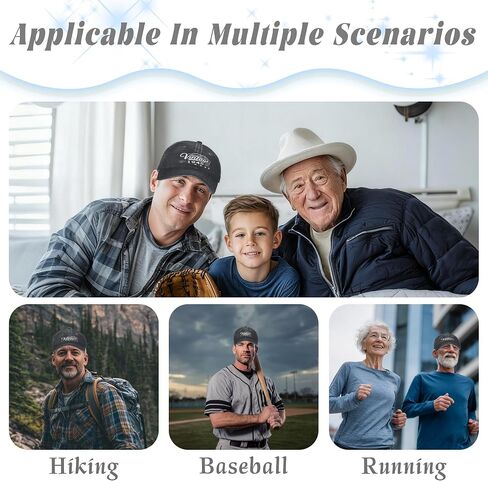50th 60th 70th 80th Birthday Vintage Cotton Baseball Cap for Men Birthday Retired Gift Caps for Dad Grandpa Uncle Husband in Saudi Arabia