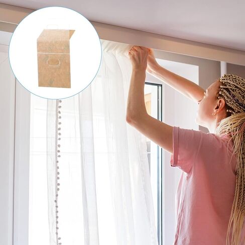 Vertical Blinds Replacement Slats, 30 Pcs Vertical Blind Repair Tabs for Sliding Glass Doors Blind Replacement Part Blinds Repair Window Curtain Accessory for Repairing Replacements Slats in Saudi Arabia