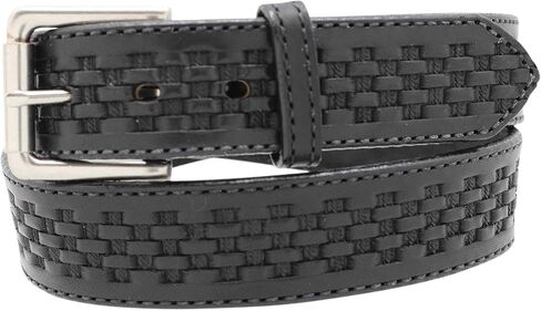 Yourtack Men's Basketweave Embossed Work Belt - 1 1/2" Oiled & Waxed Work Belt in Saudi Arabia