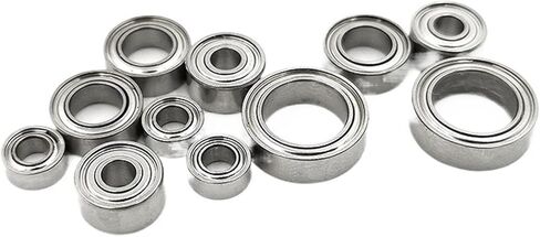 10pcs/2pcs 440 Stainless Steel Bearings S682 2 * 5 * 2.3 S683 3 * 7 * 3 S684 4 * 9 * 4 S685 5 * 11 * 5 S686 6 * 13 * 5 S687 7 * 14 * 5 S688 8 * 16 * 5 689ZZ(2pcs,S686ZZ 6x13x5) in Saudi Arabia