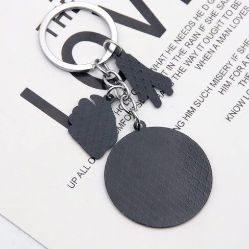 SONGCHANGJEWELRY Addams Alloy Enamel Keychain Merch Halloween Cosplay Costume Accessories Women Men Jewelry Gift (690) in Saudi Arabia