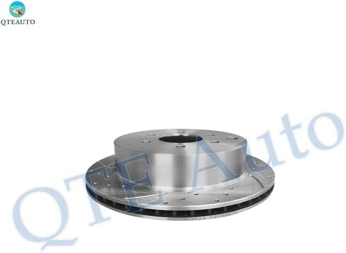 PM Auto Set of 4 Front 296mm-Rear 286mm Drilled Slotted Brake Disc Rotors For 2005-2015 Nissan Xterra in Saudi Arabia